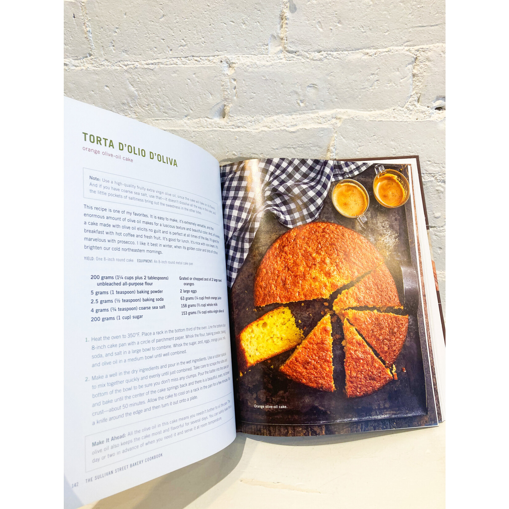The Sullivan Street Bakery Cookbook by Jim Lahey