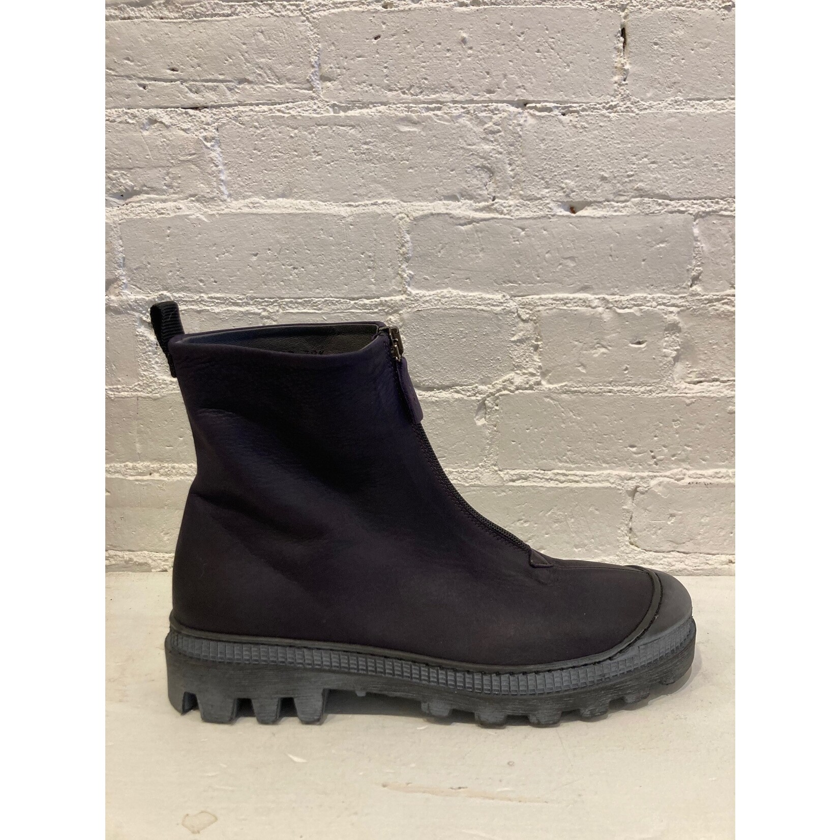 Lofina Lofina:  Zip Front Leather Boot