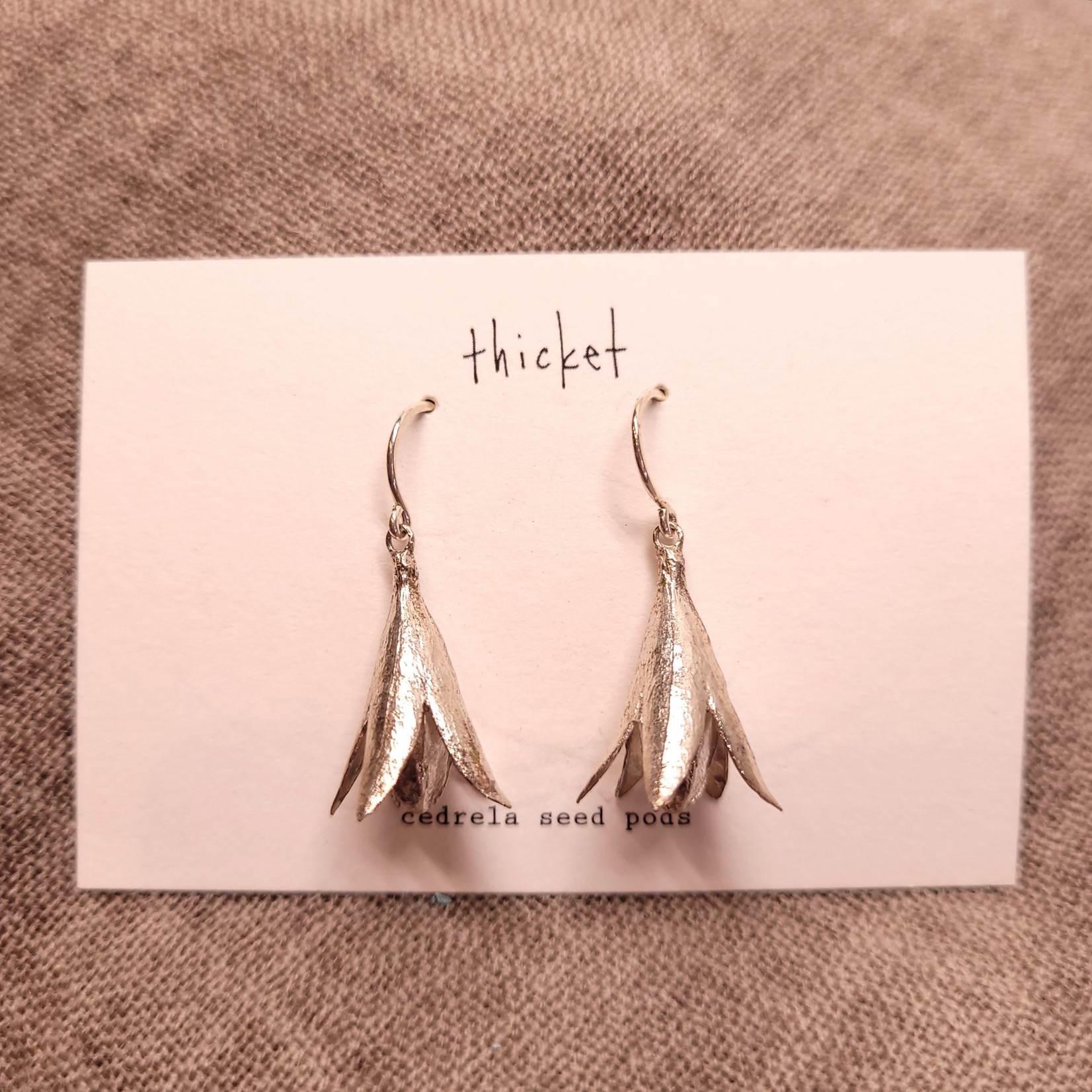 thicket Thicket: "Cendrela Seed Pod" Earrings