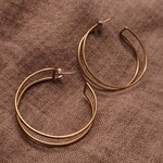Natalie Joy Natalie Joy: Circle Cage Earrings- Large