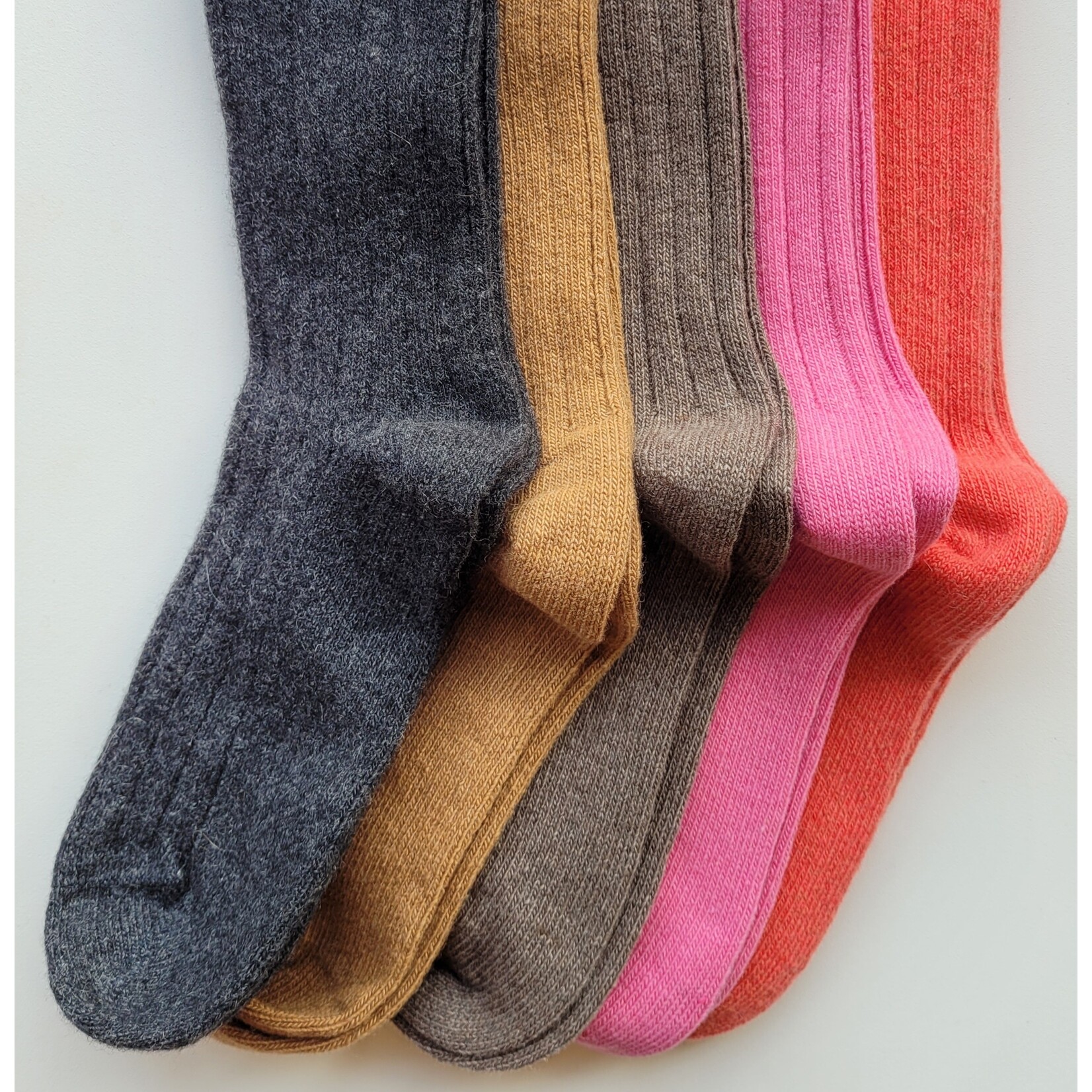 Hansel From Basel Hansel from Basel:  Cashmere Rib Crew Socks