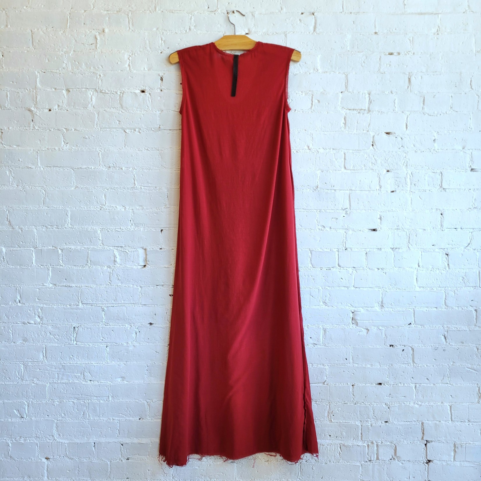 Serienumerica Serienumerica: Relaxed Cotton/Silk Tank Dress