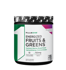 Rule One Proteins Rule One R1 Energized Fruits & Greens - Mixed Berry