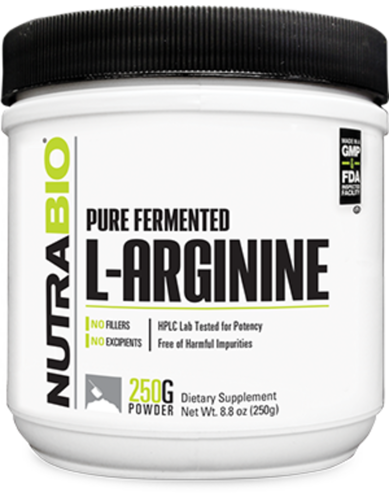 Nutrabio Nutrabio Arginine Powder - 250 grams