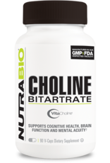 Nutrabio Nutrabio Choline Bitartrate 550mg - 90 vegetable caps