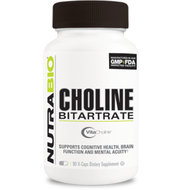 Nutrabio Nutrabio Choline Bitartrate 550mg - 90 vegetable caps