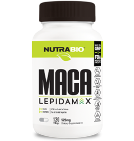 Nutrabio Nutrabio Maca 525mg (LepidaMax) - 120 vegetable caps