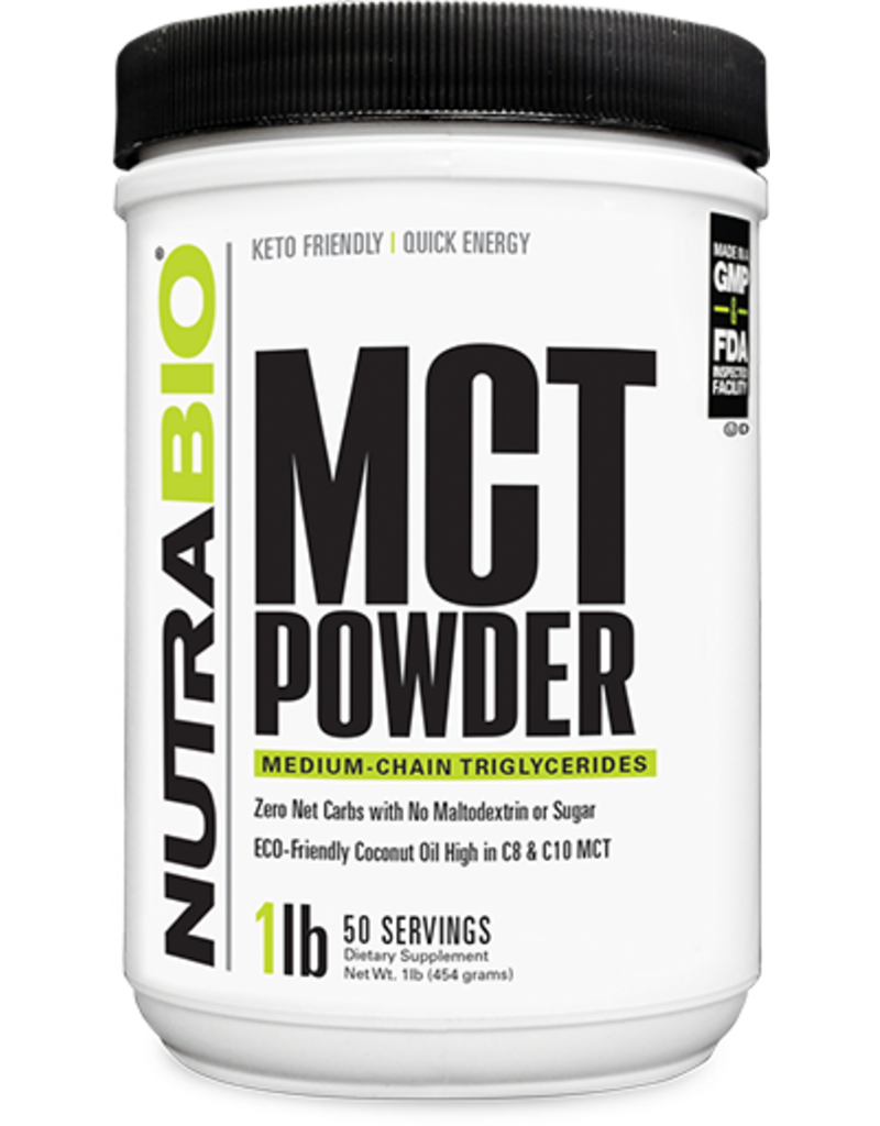 Nutrabio Nutrabio MCT Powder - 1 pound