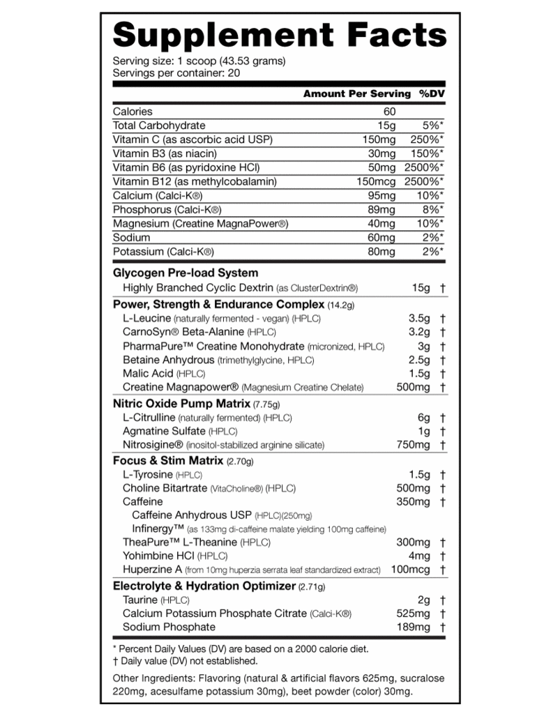 Nutrabio Nutrabio Pre Extreme V5