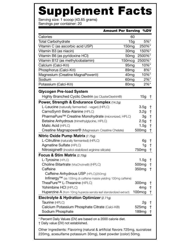 Nutrabio Nutrabio Pre Extreme V5