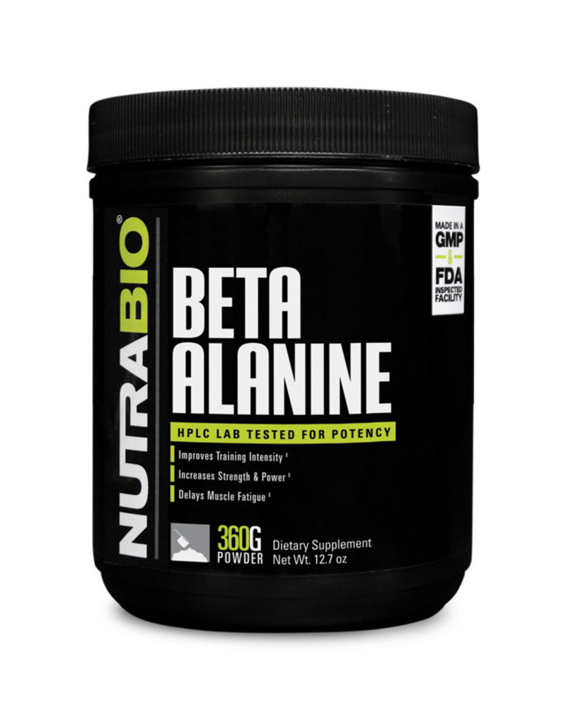 Nutrabio Nutrabio Beta Alanine Powder - 360 Grams