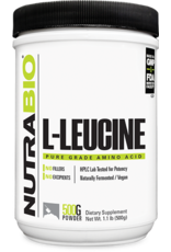 Nutrabio Nutrabio Leucine Powder - 500 Grams