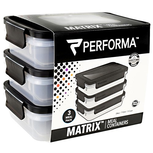 Performa 6 Meal Prep And Fitness Bag - Punisher, Includes Six Pack Of  Containers : Target