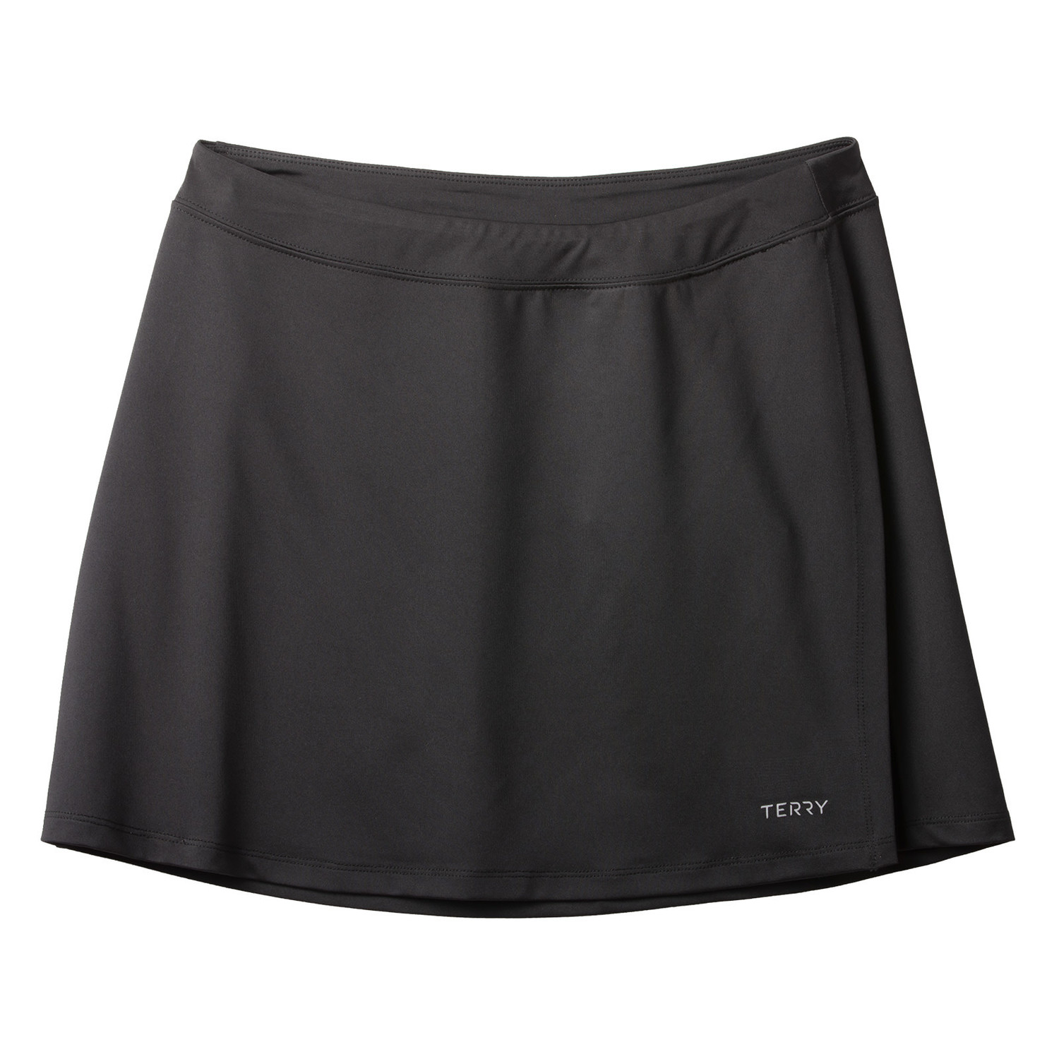 Terry Mixie Skirt - Black - Twisted Tree