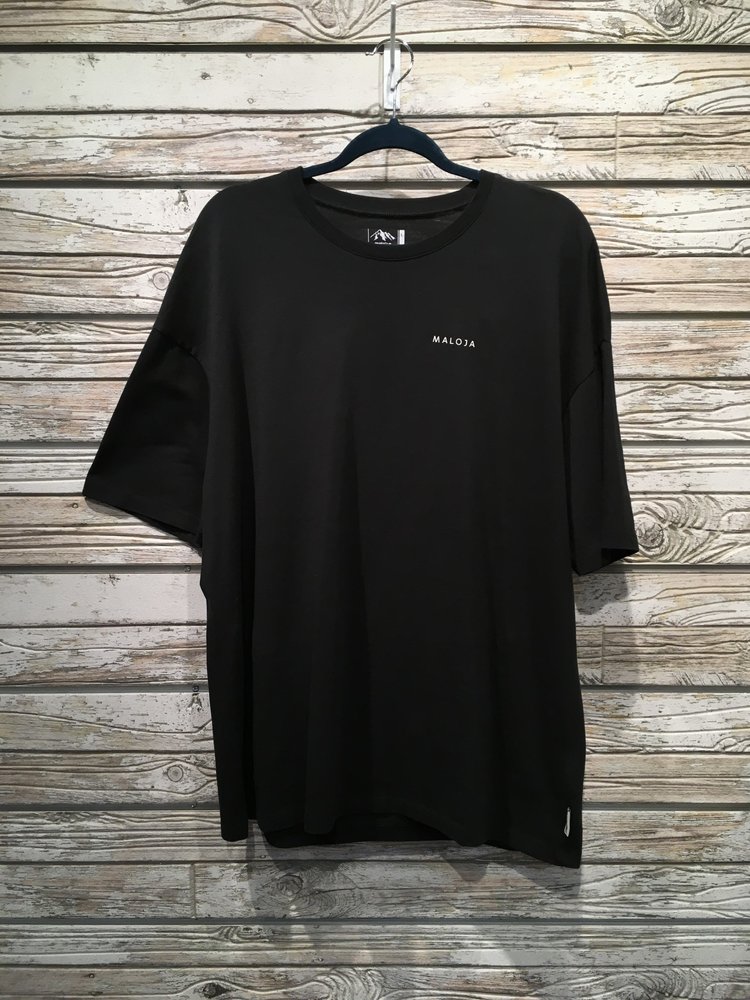 Maloja FaschabellaM Short Sleeve Shirt Moonless - Final Sale:No Returns or Exchanges