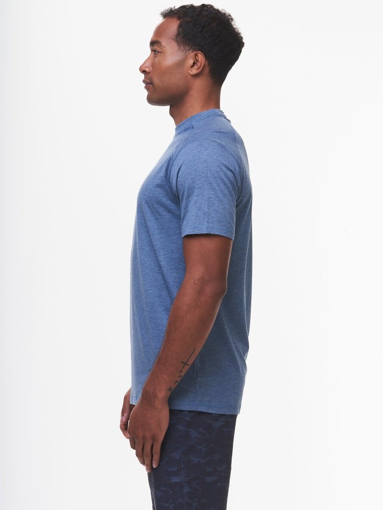 Tasc Carrollton Fitness T-Shirt  - Indigo Heather