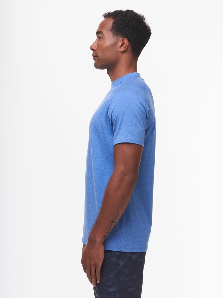 Tasc Carrollton Fitness T-Shirt - Nautical Blue Heather