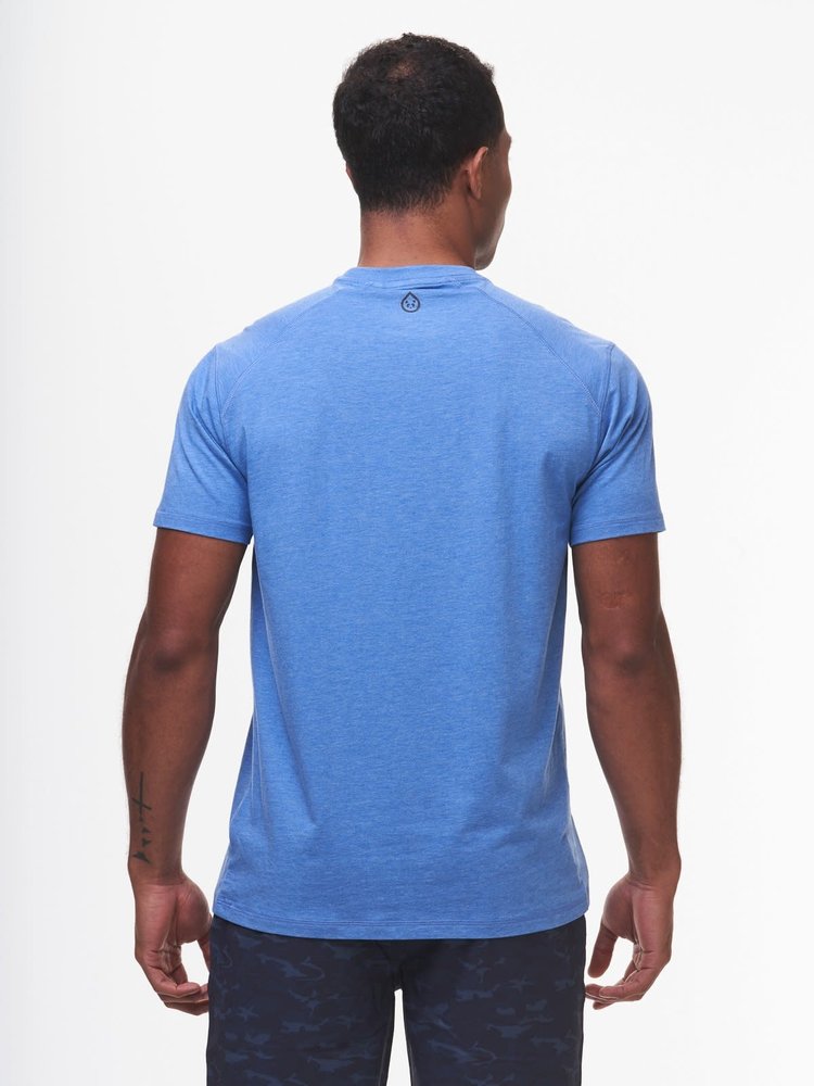 Tasc Carrollton Fitness T-Shirt - Nautical Blue Heather