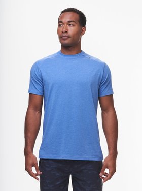 Tasc Carrollton Fitness T-Shirt - Nautical Blue Heather