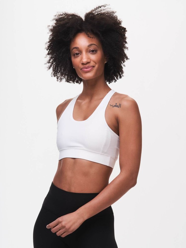 Tasc ALLways Sports Bra - White