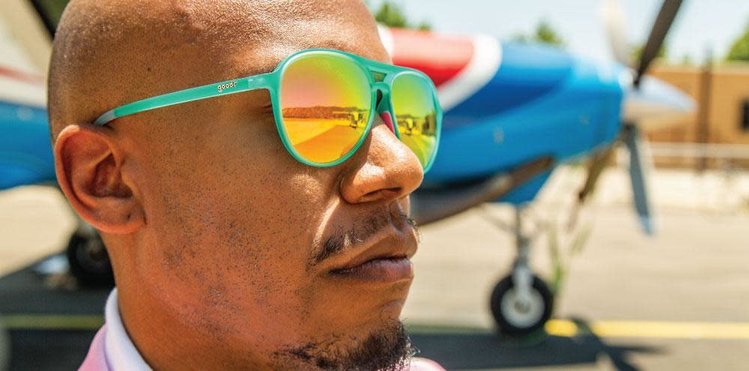 Goodr Mach Gs - Kitty Hawkers' Ray Blockers