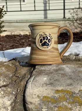 Colorado Bear Paw Pottery Mug 20oz-2198