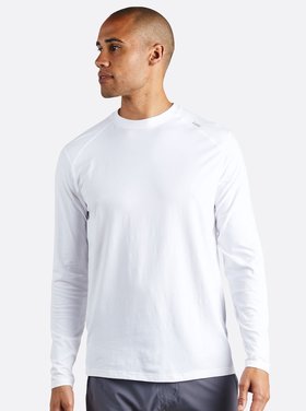 Tasc Carrollton Long Sleeve Fitness - White