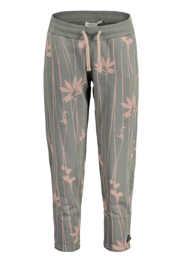 Maloja MehlbeerenM  Organic Cotton Jogger- Salvia Field Flowers - Final Sale: No Returns Or Exchanges