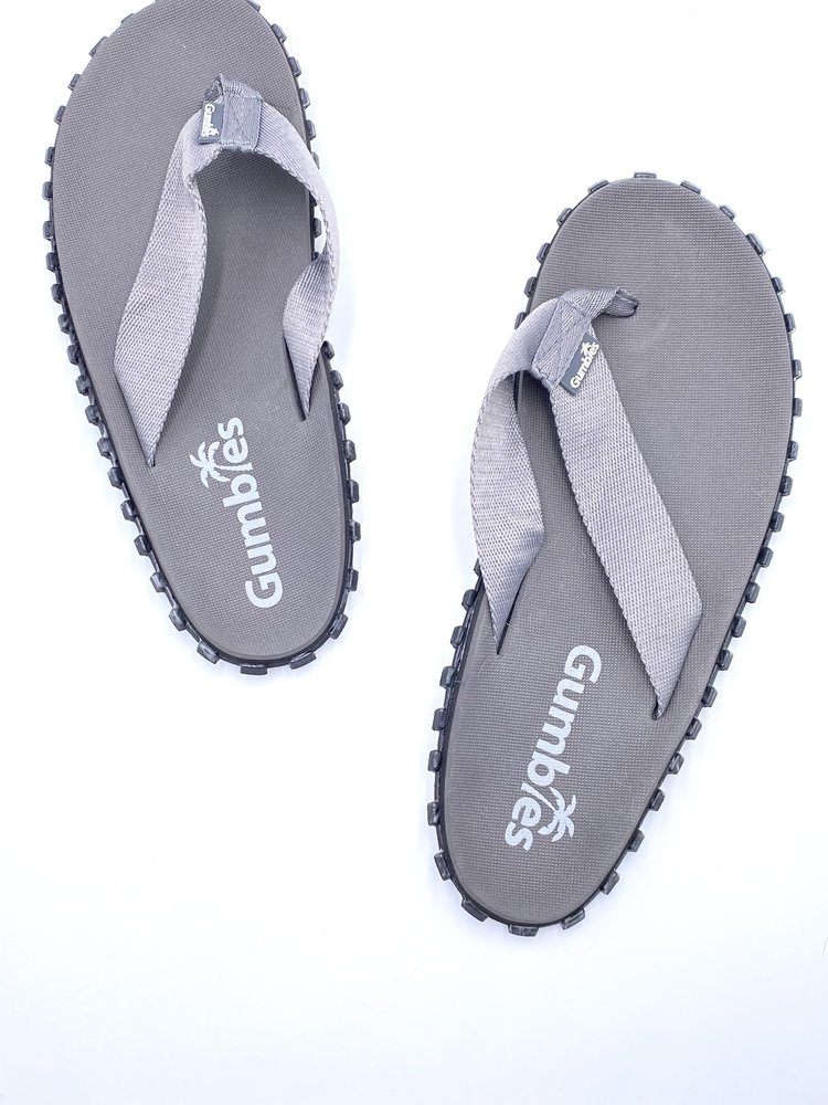 Gumbies Duckbill Flip-Flops - Grey