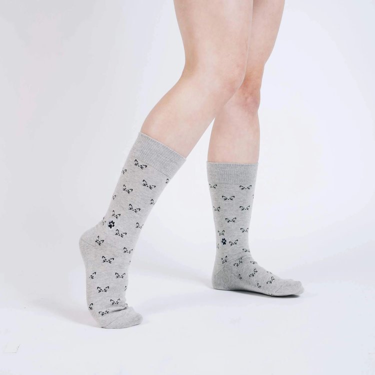 Conscious Step Socks that Save Cats - Grey