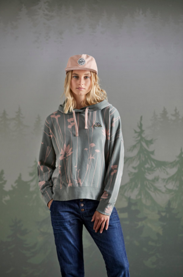Maloja MaistiraM Cotton Hoodie - Night Sky Mille Fleur