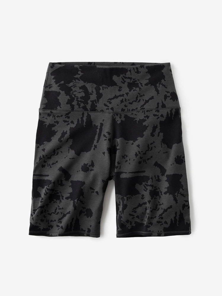 Tasc Nola High Rise Bike Short - Black Lava Rock