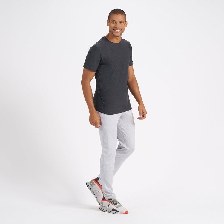 Vuori Strato Tech Tee  - Charcoal Heather