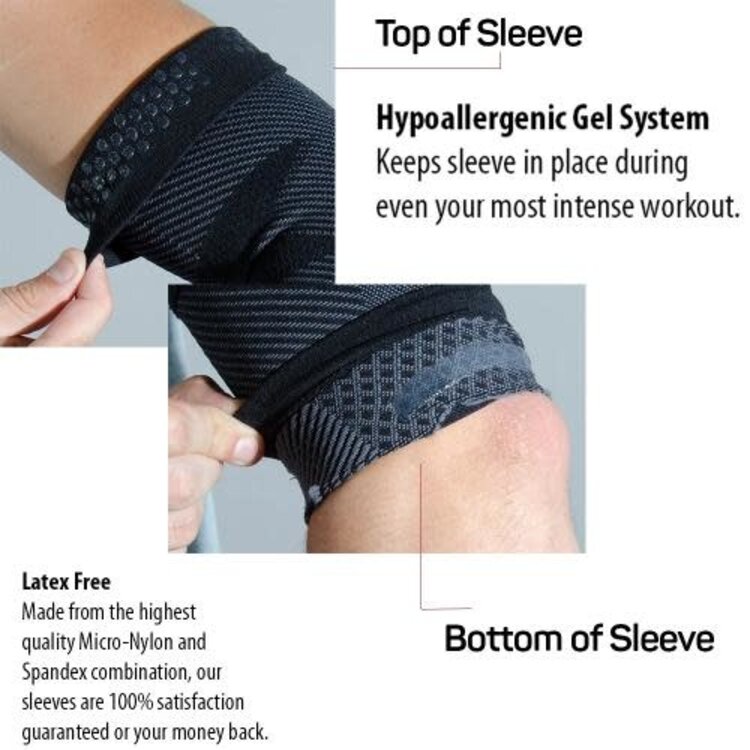 OS1st ES6 Elbow Brace Sleeve - Black