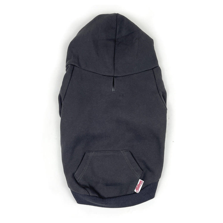 Milltown Brand Dog Zip up Hoodie - Vintage Black