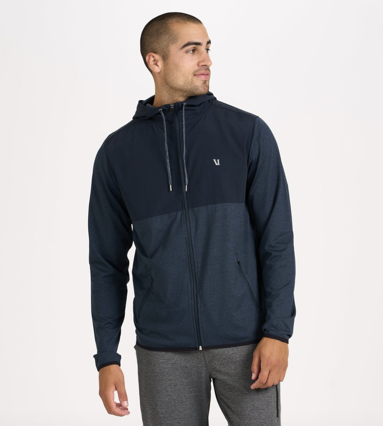 Vuori Sunday Element Jacket - Ink Heather