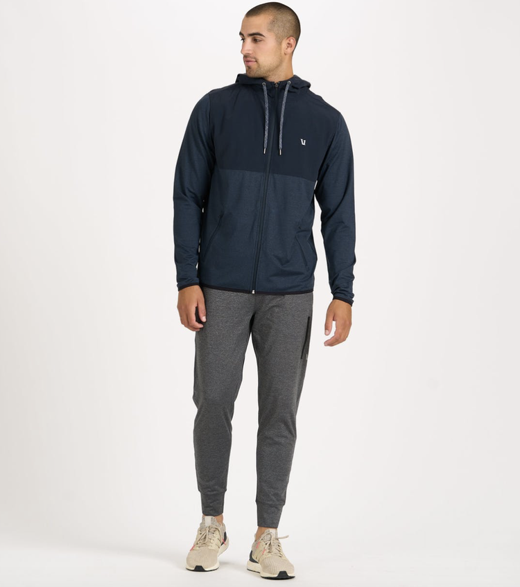 Vuori Sunday Element Jacket - Ink Heather