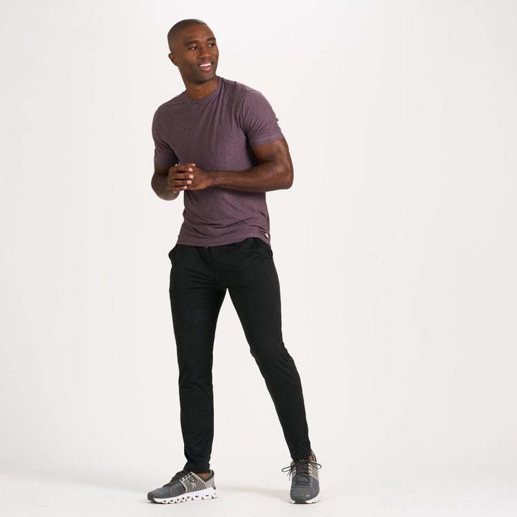 Vuori Ponto Performance Pant - Black Heather