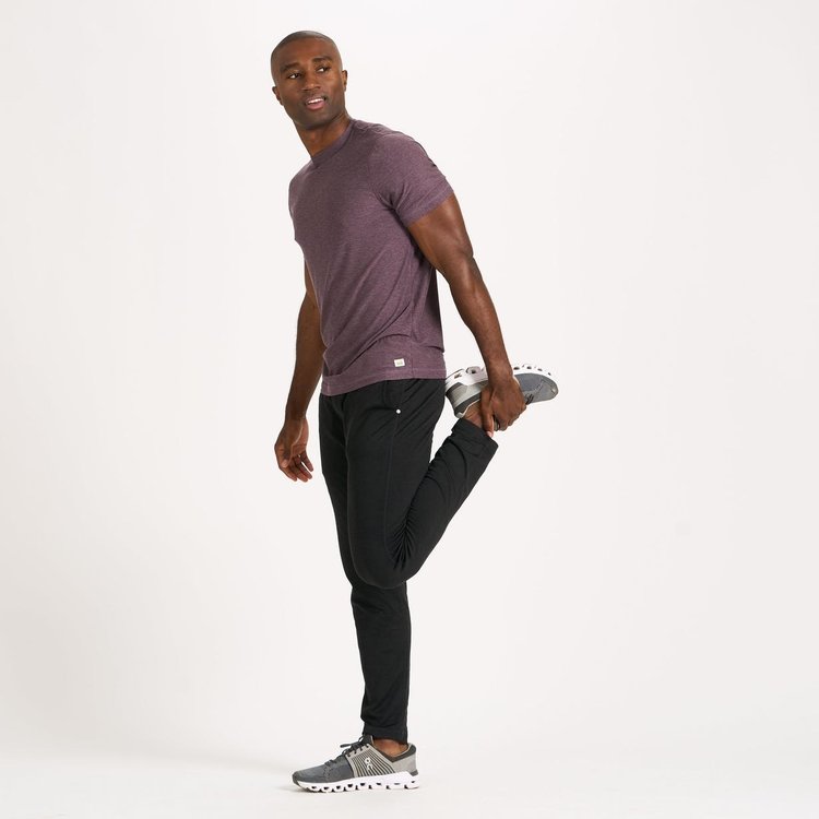 Vuori Ponto Performance Pant - Black Heather