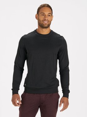 Vuori Ponto Performance Crew - Black Heather