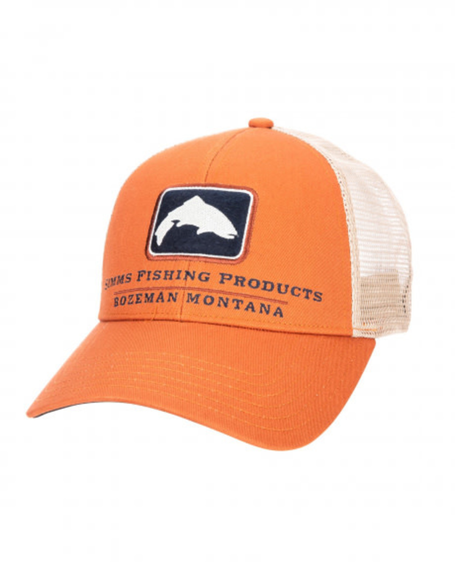 Trout Icon Trucker Hat Low Crown 
