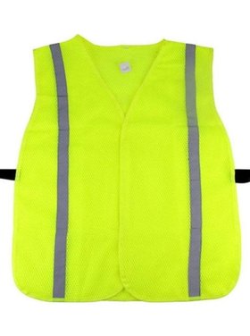 Midlee Designs Reflective Mesh Vest - Yellow