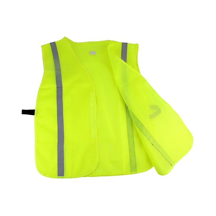 Midlee Designs Reflective Mesh Vest - Yellow