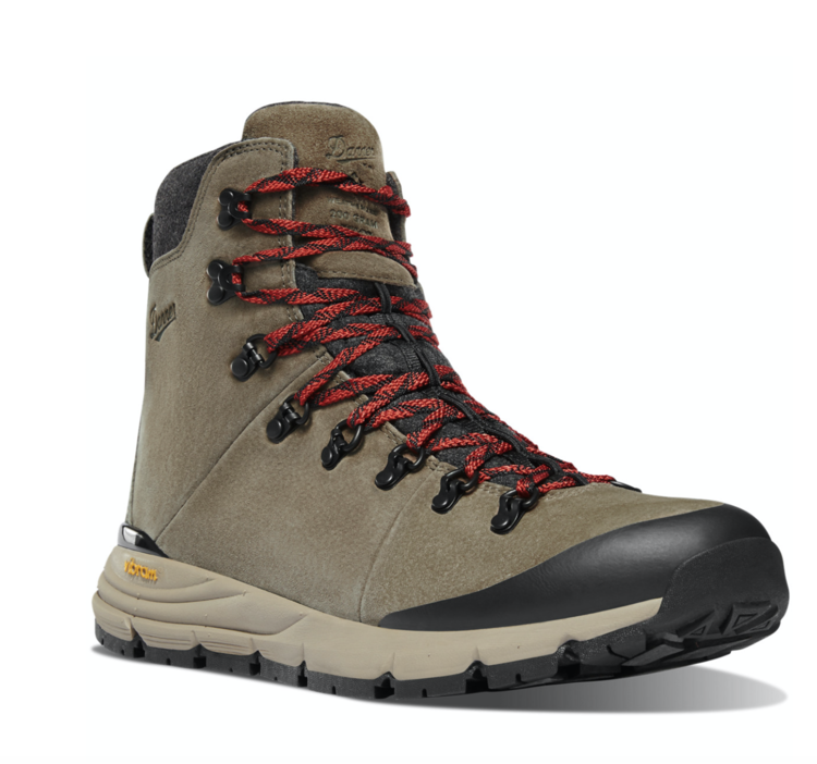 Danner M Arctic 600 Side-Zip 7" - Brown/Red 200G