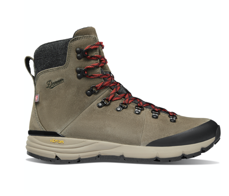 Danner M Arctic 600 Side-Zip 7" - Brown/Red 200G