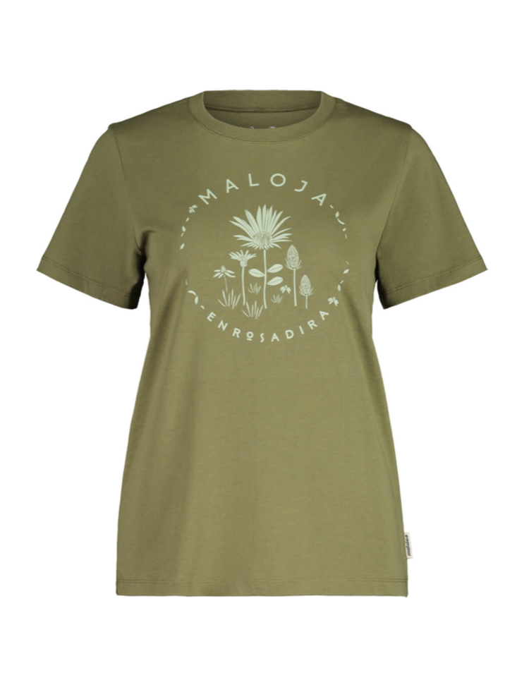 Maloja PeniaM. T-Shirt - Moss