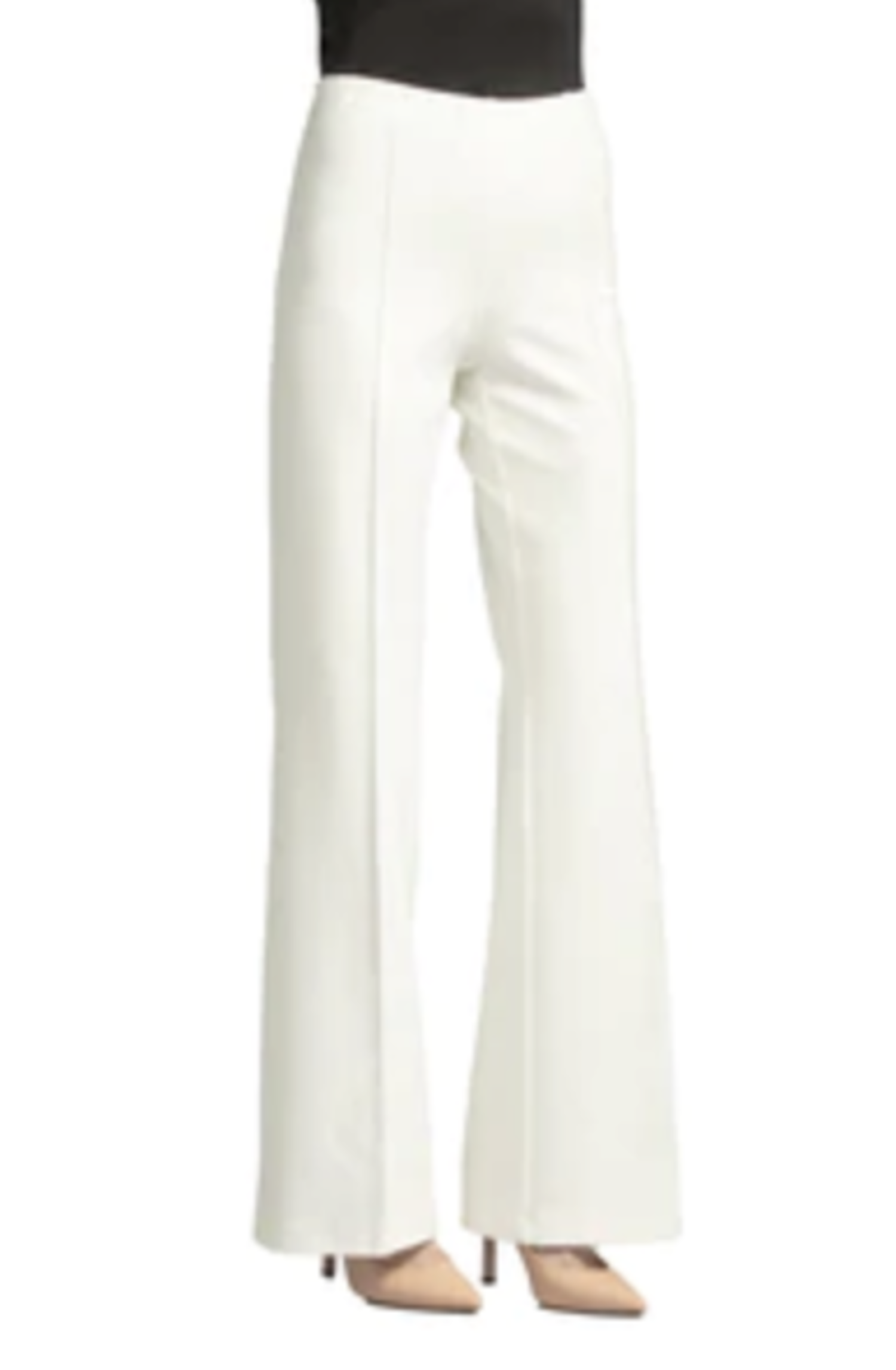 Wide Leg Pant - PDR - Ivory - Twisted Tree