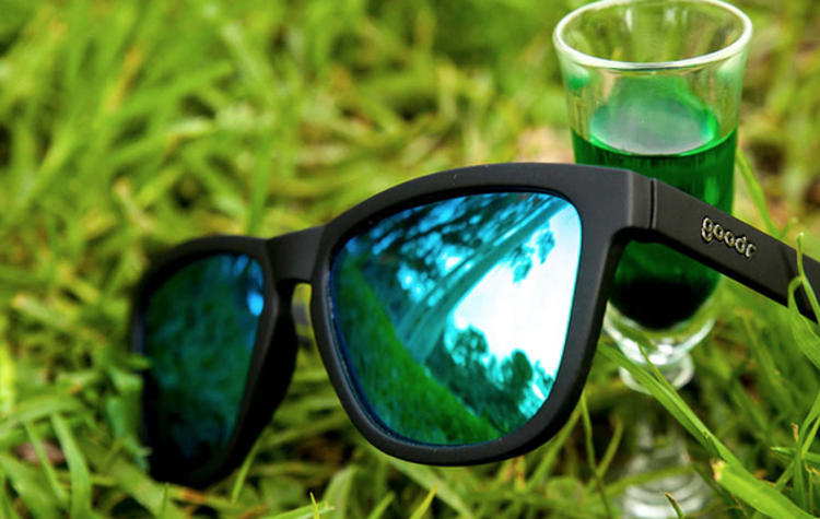 Goodr OGs Sunglasses - Vincent's Absinthe Night Terrors