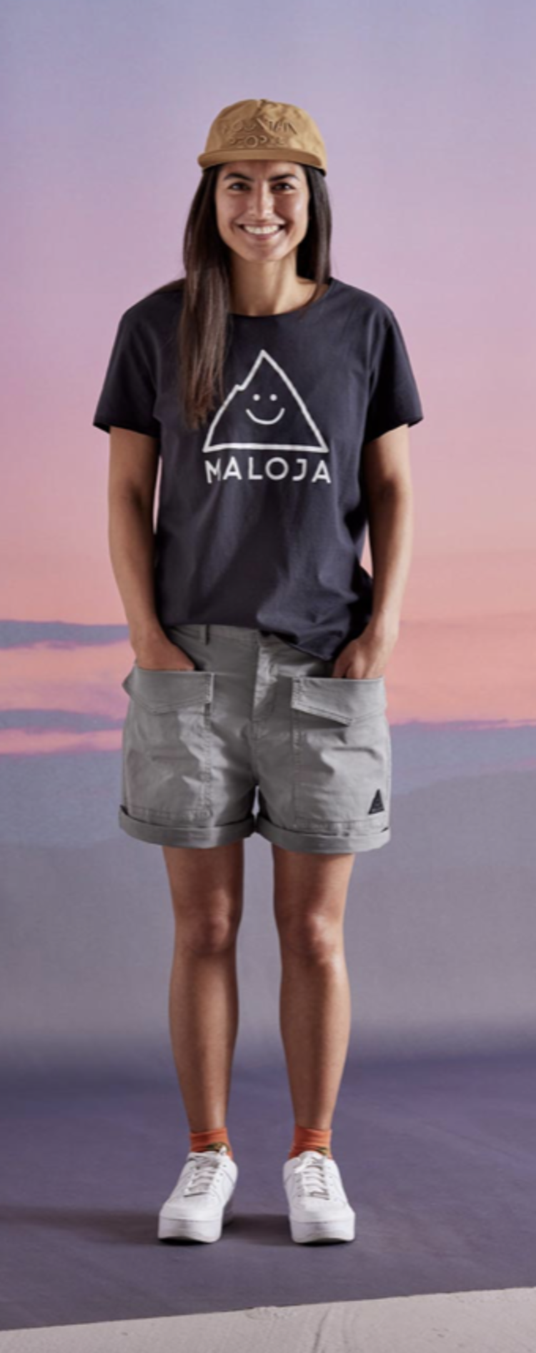 Maloja NavisM. T-Shirt - Moonless - Final Sale: No Returns or Exchanges