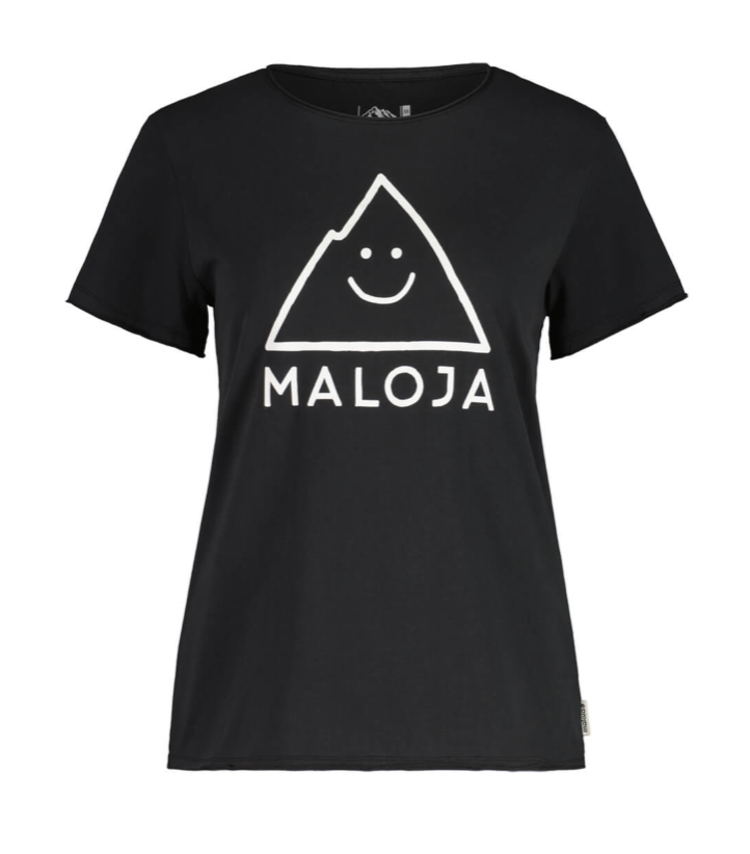 Maloja NavisM. T-Shirt - Moonless - Final Sale: No Returns or Exchanges